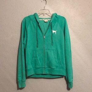 Teal PINK Victoria’s Secret Jacket